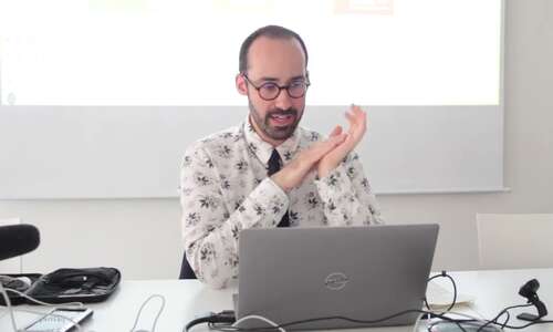 Photo de l'article : Conférence L'encadrement juridique des technologies quantiques - UMR DICE