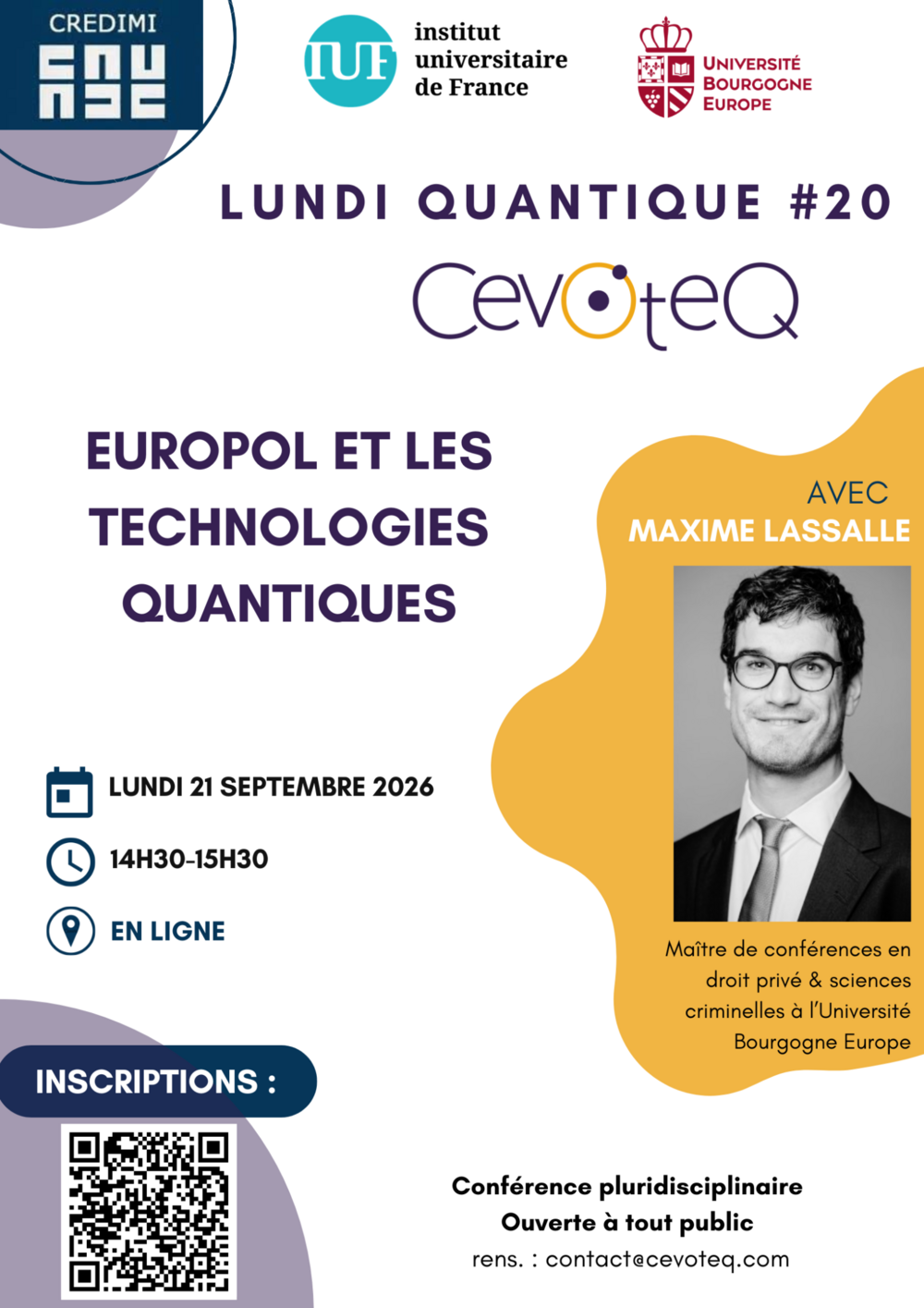 Photo de l'article : 20260608 - Lundi Quantique #19 avec Antoine Touzain, 
